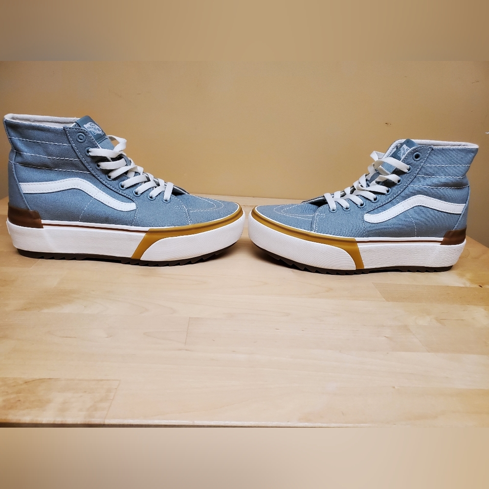 New Vans SK8 Hi Tapered Stacked Platform Sneakers